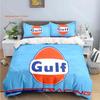 3d Print G-Gulf Racing Bedding Set Boys Girls Twin Queen Size Duvet Cover Pillowcase Bed Kids Adult Fashion Home Textile