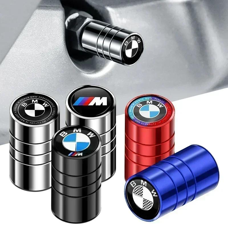 4 Stück Auto Logo Rad Reifen Ventilschaftkappen Abdeckung Für BMW M E46 E90 E39 E60 DF47 E36 E30 E61 E91 E92 E87 F10 F20 F30 X3 X5 i3 ix3