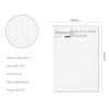 A6 A7 A8 Line Grid Blank Waterproof Transparent Memo Sticky Note Paper Daily To Do It Check List Paperlaria School Stationery