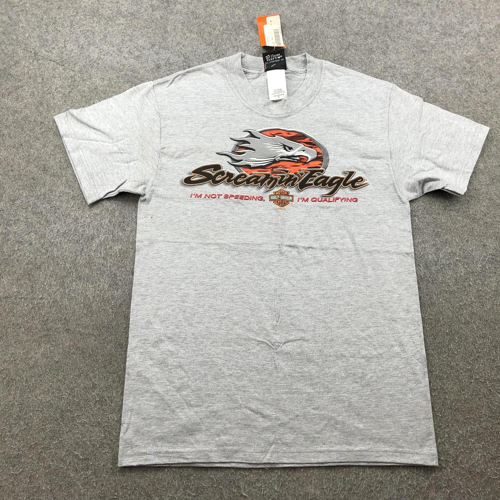 Vintage Harley Davidson Shirt Mens Small Graphic Motorcycle USA 2000s 2XL