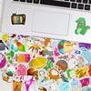 50 Pcs Xiaoqing New Stickers Water Cup VSCO Girl Mobile Stationery Children's Stickers