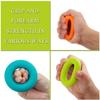 Silicone Strengthener Finger Stretcher Hand Grip Fitness Fidget Toy Balls Muscle Power Training Rubber Ring Exerciser