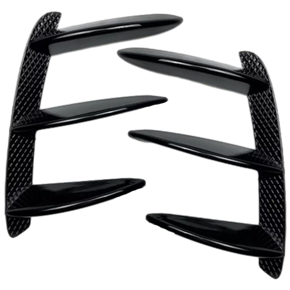 Pair Car Rear Bumper Splitter Spoilers Canard for Mercedes Benz W176 A160 A180 A200 A250 A260 A45 AMG Hatchback 2013-2018