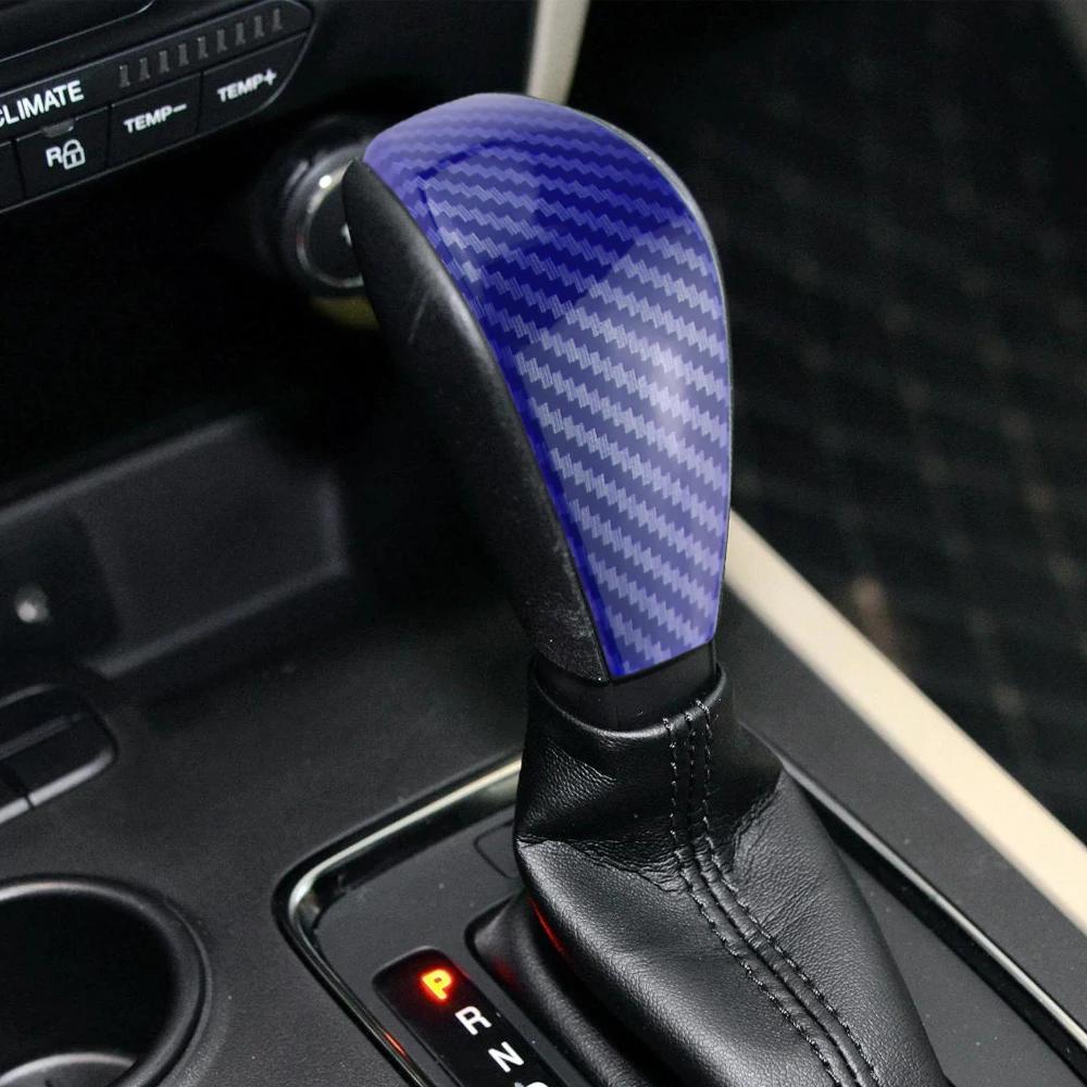 Car Gear Shift Knob Sticker Cover for Ford Ranger Everest Endeavour 2015 2016 2017 2018 2019 Styling Trim Interior Accessories