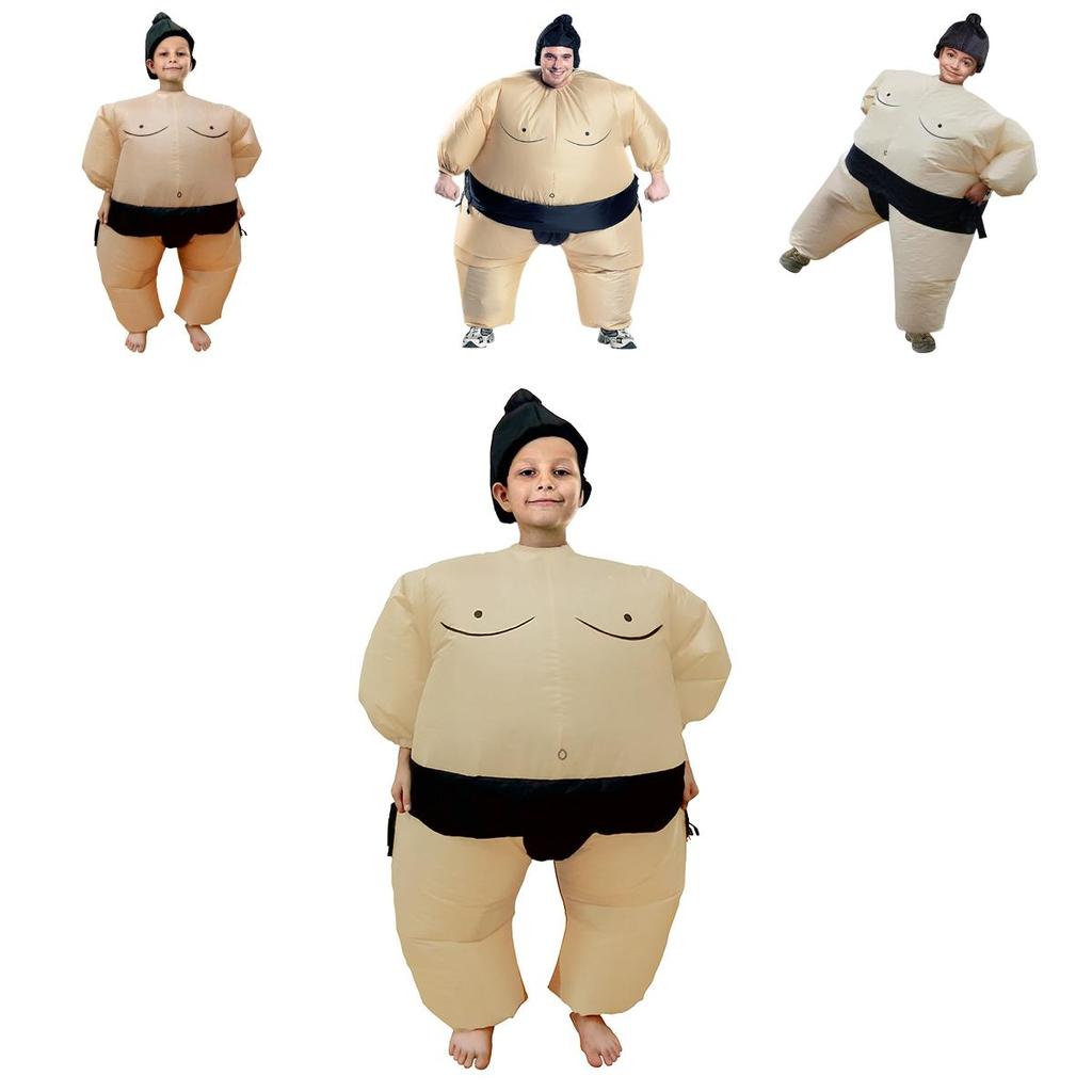 Premium Inflatable Sumo Costume For Adults And Kids Perfect For Parties And Cosplay