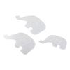 3PCS Elephant Template Ruler Cute Lovely Animal Easy Use Acrylic Sewing Pattern Template for