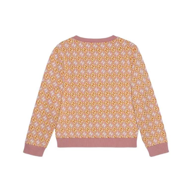 GUCCI Sweater FW21 Orange Pink Kids' (Unisex) Sweaters 674661 XKB66 5676