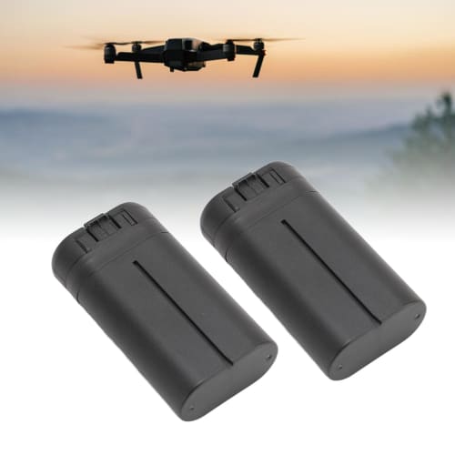 Drone Battery, 2500mAh 7.2V, Max Flight Time 40 Minutes, Intelligent Flight Battery for Mini Drones, Overload Prevention, 2500mAh Lithium Battery (2 P