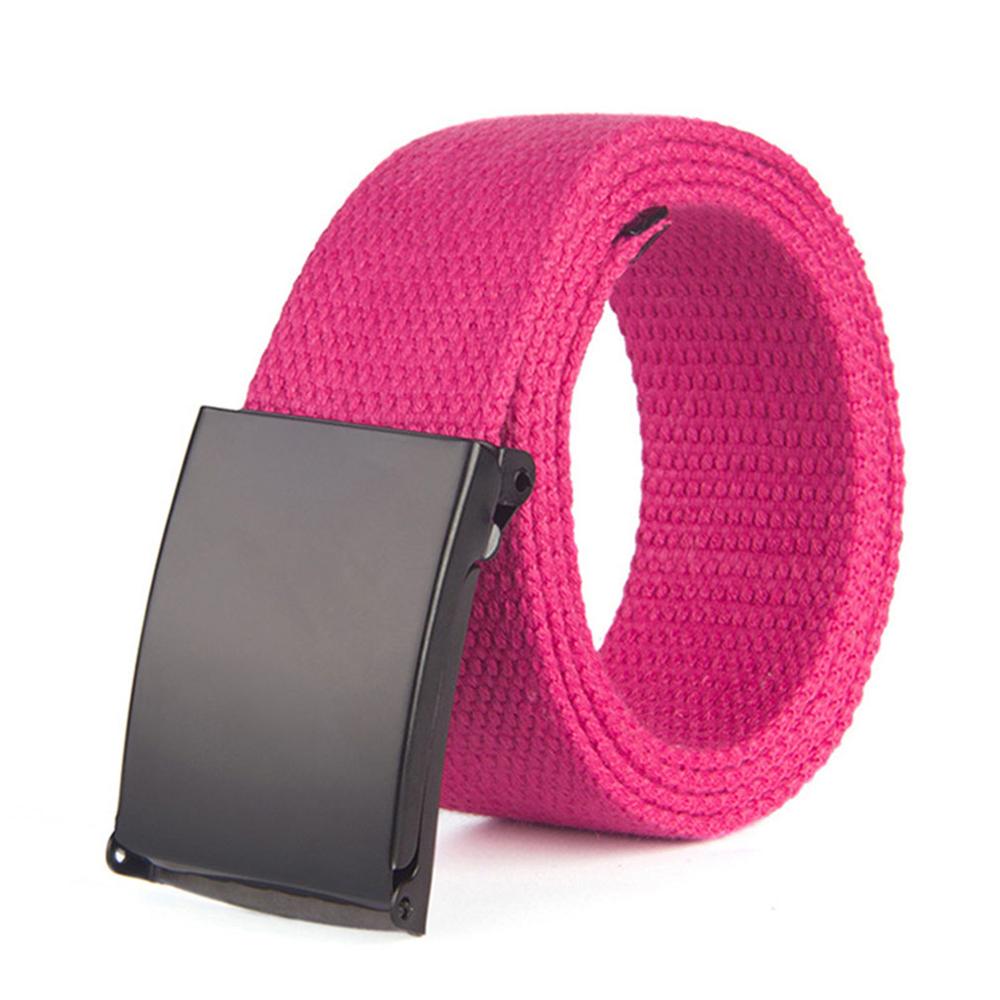 Men Belt Unisex Waist Belt Jeans Male Casual Luxury Canvas Webbing Waistband Ceinture Femme
