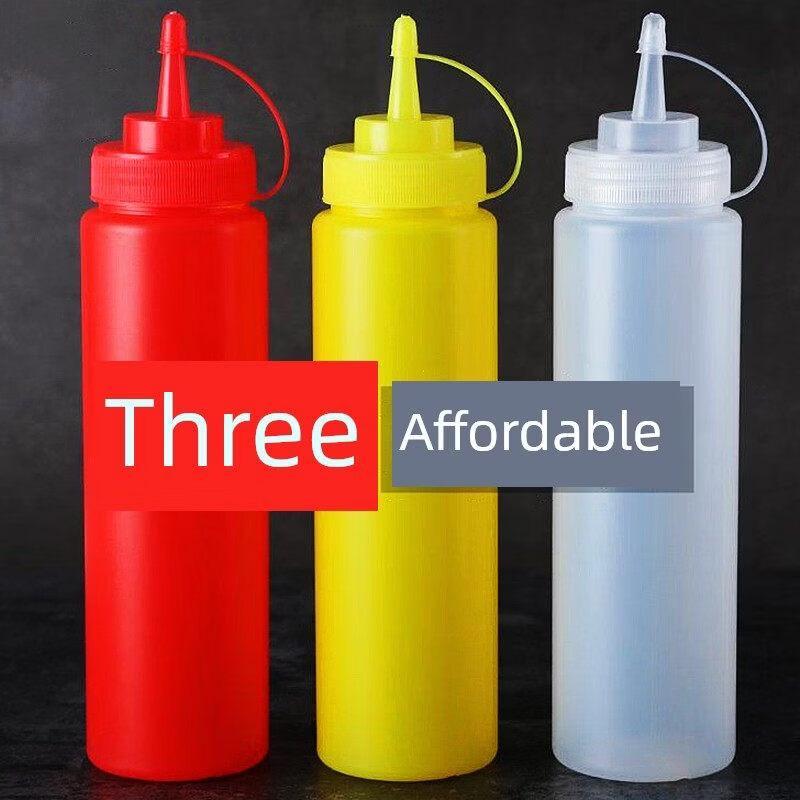 ZISIZ Plastic Salad Dressing Squeeze Bottle