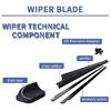 2pcs Wiper Front Wiper Blades Set For Volkswagen Touareg 2007-2016 2008 Windshield Windscreen Window 26"+26" Car Accessories