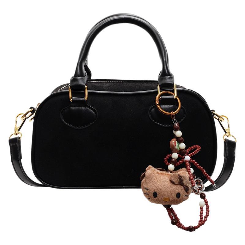 Portable retro bag women's 2025 autumn and winter new versatile large-capacity shoulder crossbody pillow bag