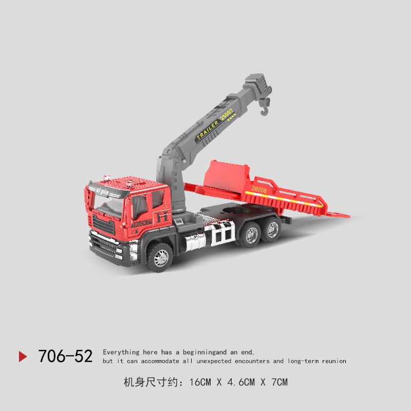 Simulation Truck Toy Car Children's Transporter Dump Truck Inertia Green Construction Vehicle