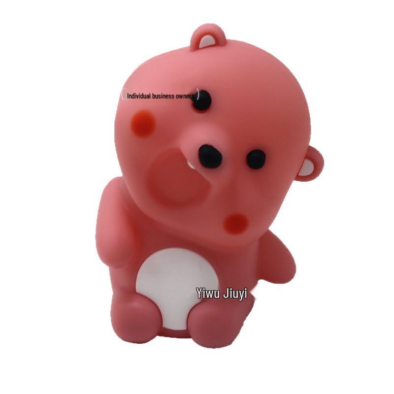 Ruby Silicone Night Light: Cute, Eye-Protecting, Warm, Desktop Ornament