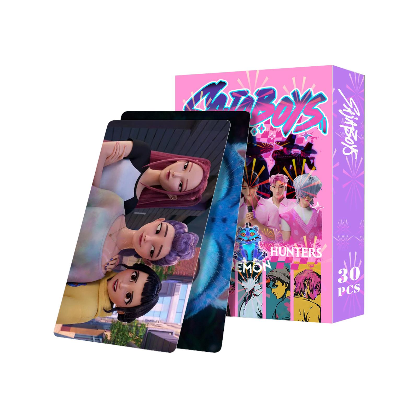 

30 шт. Аниме Периферийные Фотокарточки Коллекция Двусторонние LOMO Карточки Поздравительная Открытка One Size