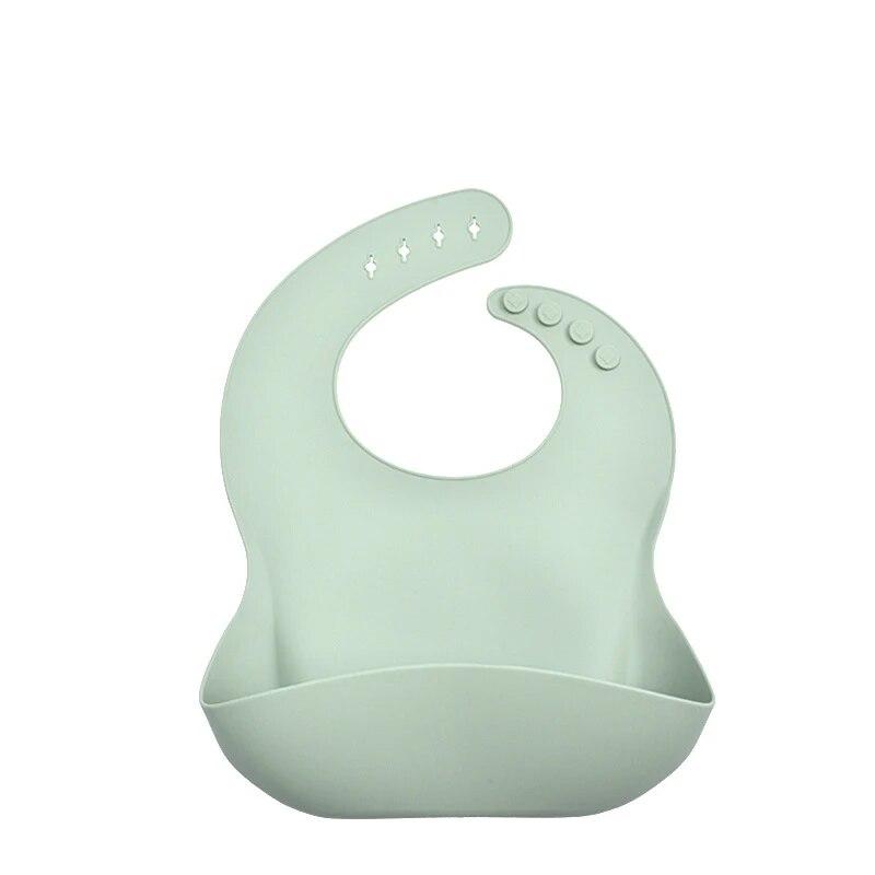 Food1PC Grade Silicone Baby Bibs For Girls And Boys, Waterproof Feeding Bibs For Babies ,Easily Cleaner