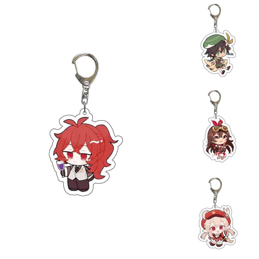 Premium Cartoon Keychain With Silicone And Alloy Material For Durability