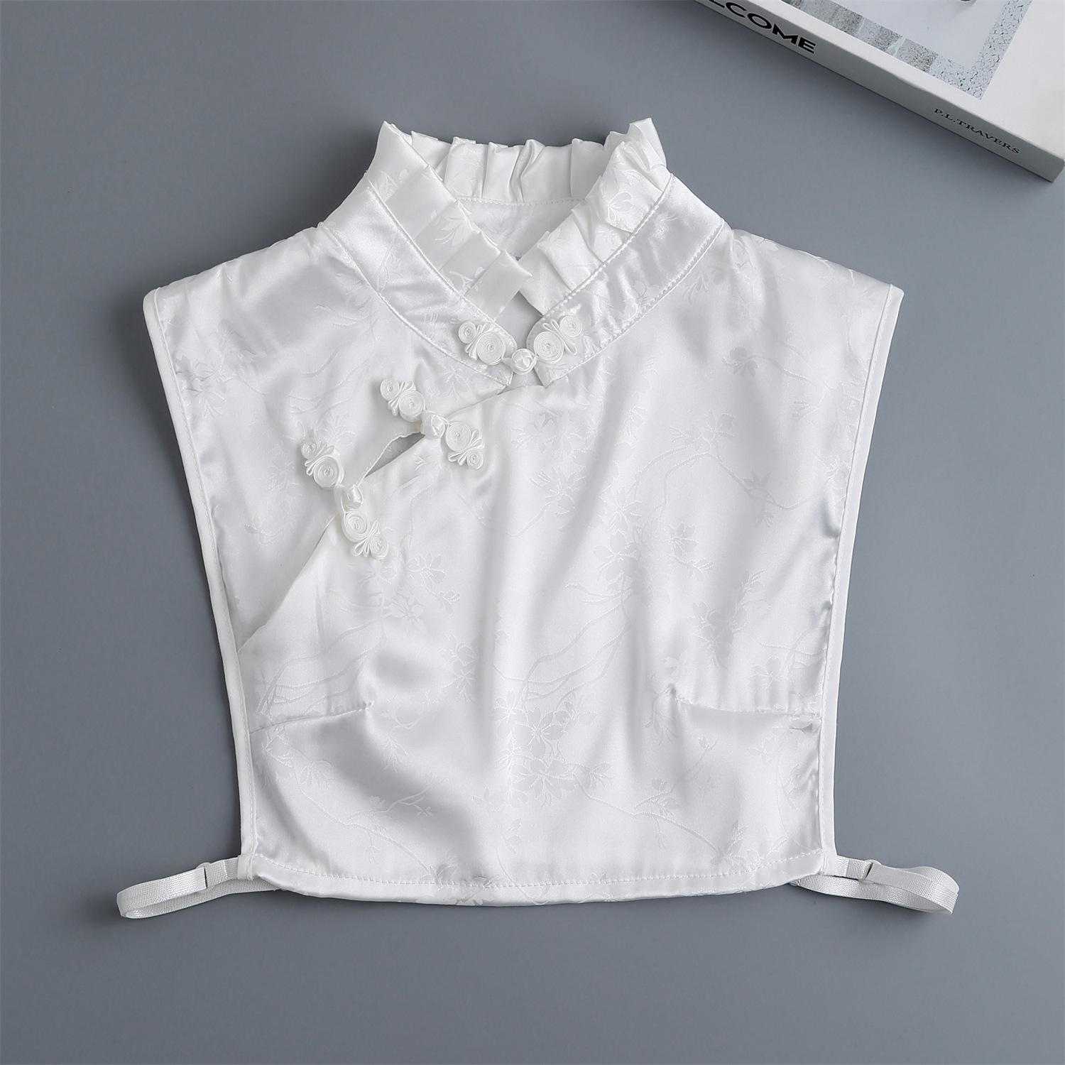 

Ретро рубашка с фальшивым воротником Женский съемный воротник для рубашки Ложный воротник Блузка Женская одежда Аксессуары Искусственный воротник