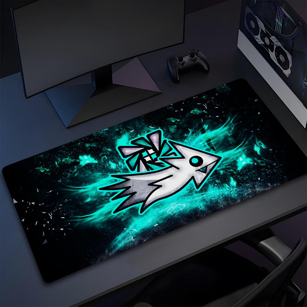 Geometry Dash Gaming Mouse Pad High Quality Natural Rubber Mouse Pad The Most Professional Washable Laptop Mouse Pad