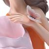 Chic Girl Sttue Decortive Sculpture Rt Cretive Crfts Resin for Tbletop Home Ccents Living