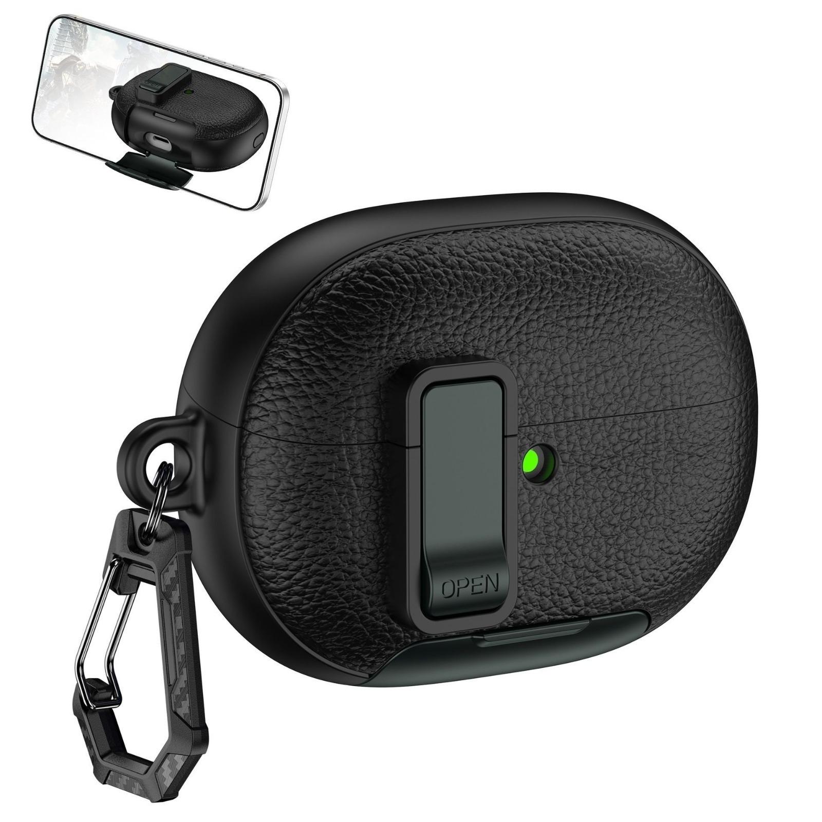 Nou pentru Huawei FreeBuds Pro 5 Husă din Piele PU cu Suport pentru Telefon Blocare cu Comutator Capac Căști Manșon Protector Rezistent la Șocuri For HW FreeBuds Pro5