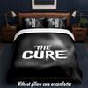 The Cure Design Bed Bedding Set 1 Duvet Cover + 2 Pillowcases Soft Breathable Household Bed Linens