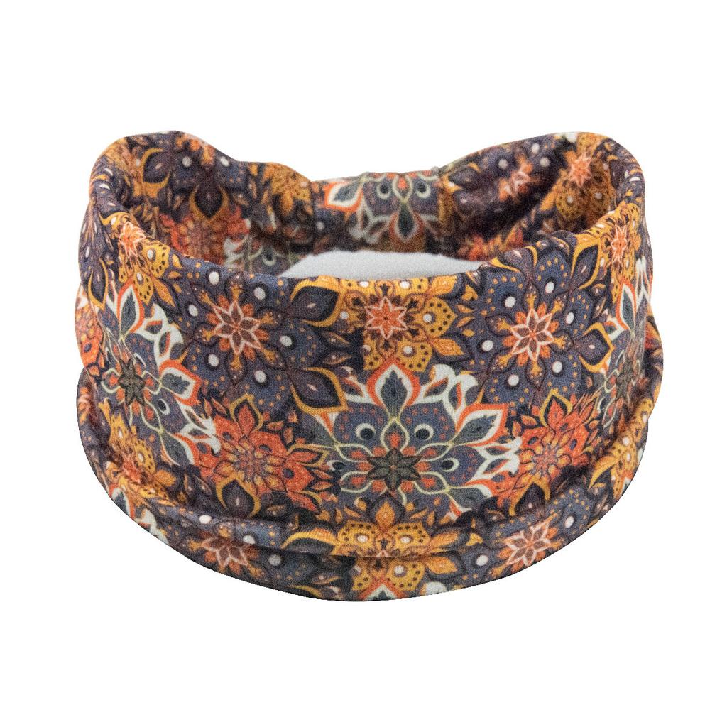 Bohemian Cashew Yoga Übung Stirnband Anti Schweiß und Feuchtigkeit Absorbieren Elastische Baumwolle Stirnband Knoten Stirnband