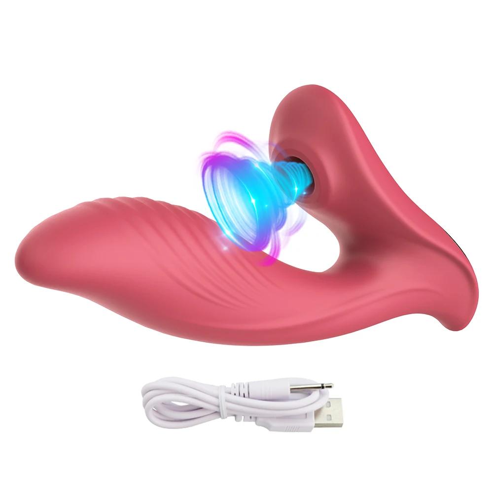 Powerful Clitoral Vibrator For Women Clit Clitoris Sucker Sucking Vacuum Stimulator Dildo Sex Toys Female Goods for Adults 18+