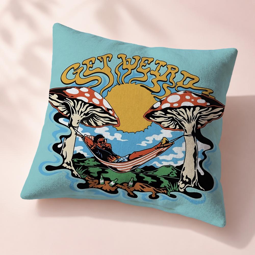 Street ggGrateful DeaD Cushion Cover Premium Reversible Pillow Cover In Dual Comfort Decor for Home Car