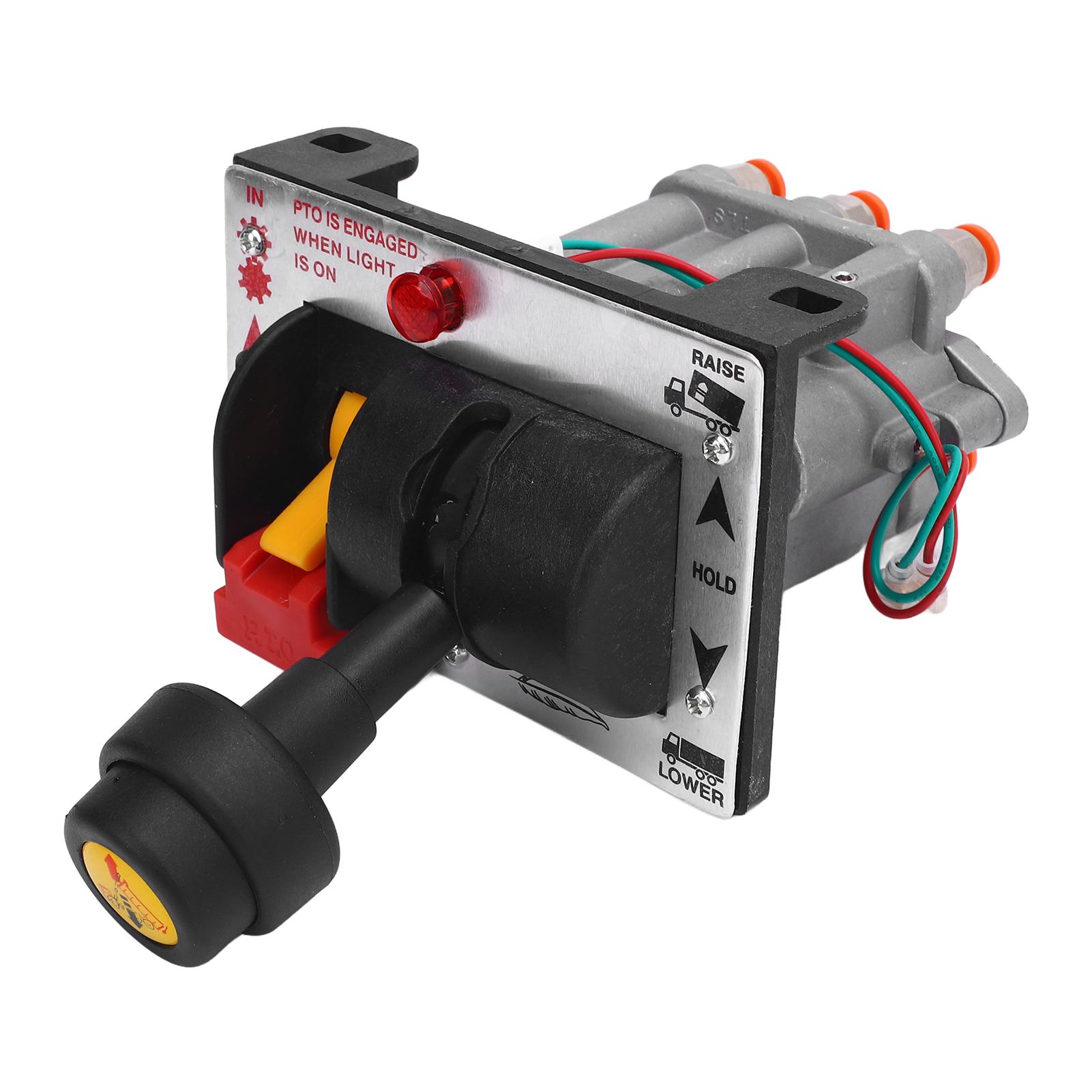 

Truck Control Valve with Kickout WA201X Metal Alloy Enhanced Performance PTO Dual Air Control Valve Kit for Dump Pump