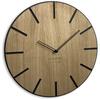 Wooden Wall Clock Wood Art 30cm