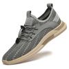 Fashion Spring Autumn Hot Selling Breathable Mesh Casual Shoes Massage Sole Men's Outdoor Hiking Shoes Men's Commuting Sports Shoes