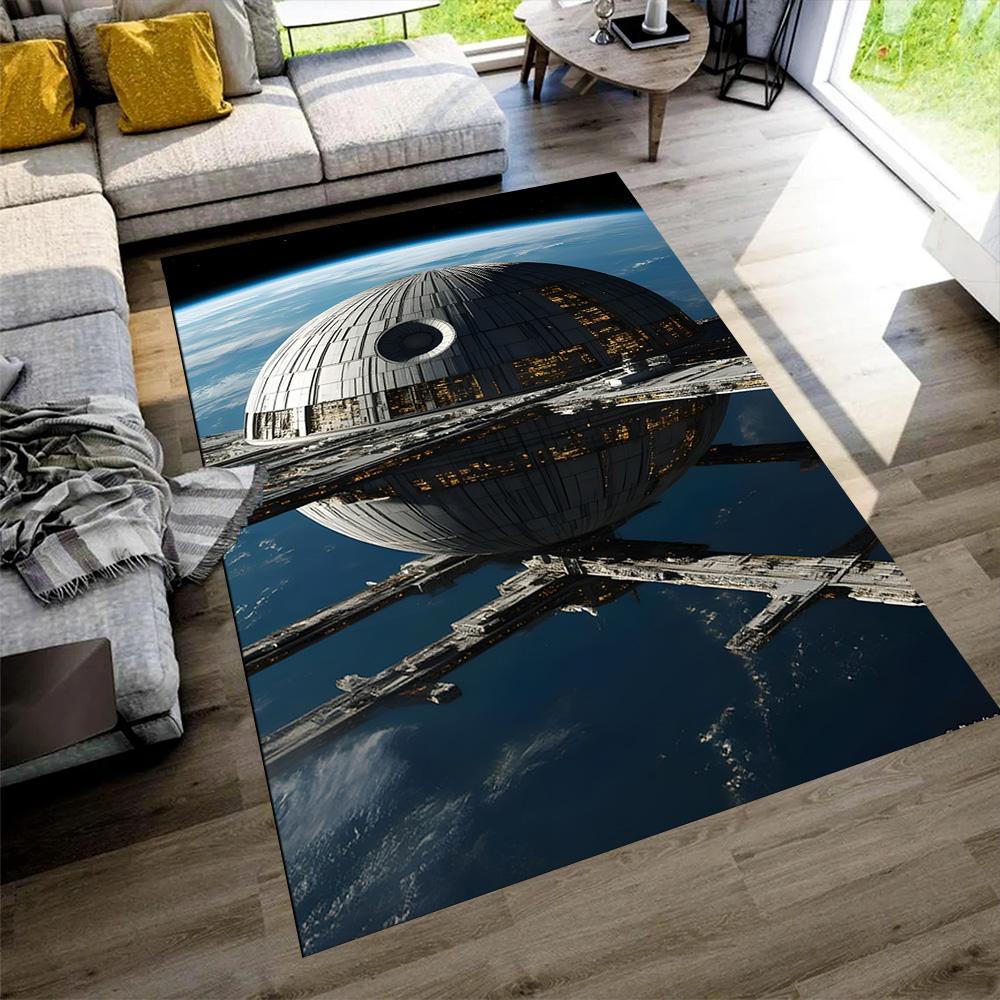 Star Wars Floor Mat Suitable for Dining Room Balcony Game Room Dormitory Anti-slip Rug Anime Office Decor Gift for Festivals