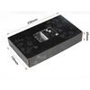 TANKE Mountain Bike Pedals 3 Sealed Bearing SPD Dual Clipless Flat & Lock Pedal Aluminum Cycling Pedals nylon cycling accessorie