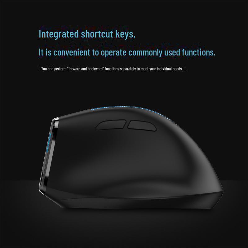 ZELOTES F36A Vertical Ergonomic Wireless Rechargeable Office Mouse