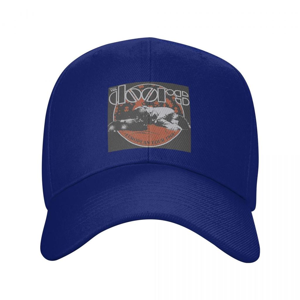 The Doors Rock Band Logo Jim Morrisons Baseball Caps Snapback Men Women Hats Casual Cap Sports Baseball Hat Casquette