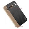 6D Plating Gold Silk Grain Leather Case For Google Pixel 9 Pro XL Electroplated Tough Shockproof Cover For Pixel 9a 8 7 6 9 Pro