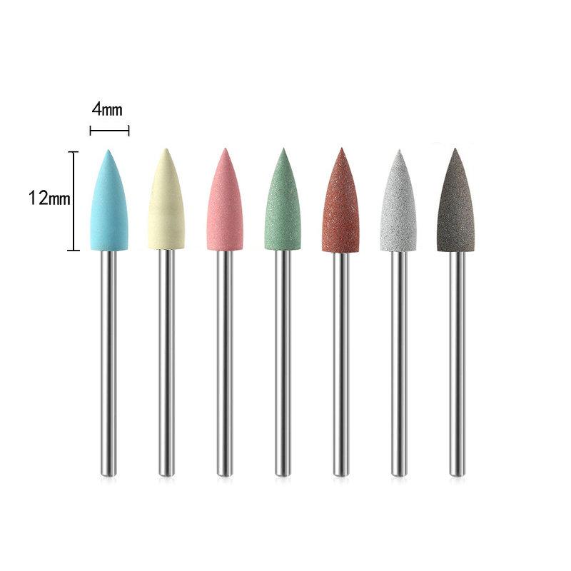 6 шт./компл. резиновая силиконовая дрель для ногтей — фото 44