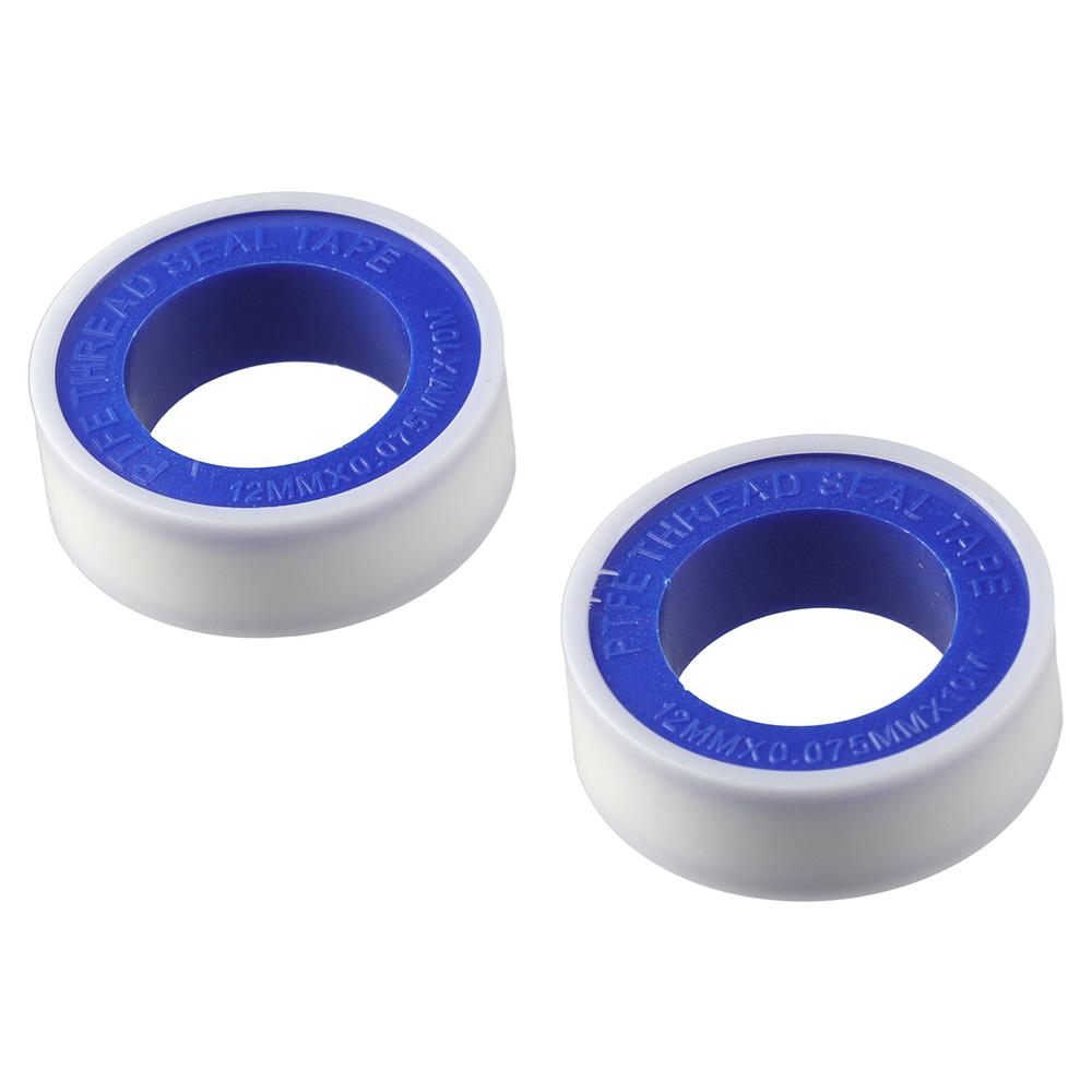 

White Plumbers Tape 12mmx10m Plumbing Tape Shower Head Sealant Tape 1Pc