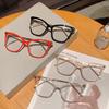 Women Cat Eye Glasses  New in Trendy Oversized Blue Light Blocking Eyewear Stylish Brand Non-prescription Eyeglasses