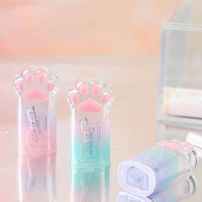 Portable Stationery Supplies Cute School Supplies Cat Claw Pencil Sharpener  Student Stationery