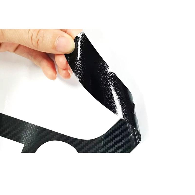 3D Carbon Fiber Style Car Center Console AC Button Cover Trim Sticker Vinyl Fit for Toyota Corolla     2024