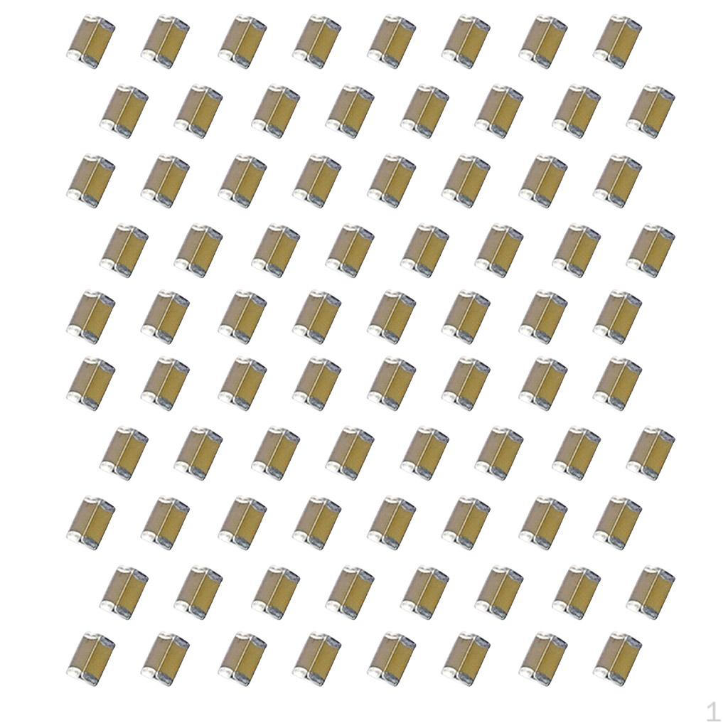 

80 pieces 10uF 16 Ceramic Chip Capacitors X706K