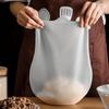 1pc Silicone Kneading Bag - Food-Grade Non-Stick Dough Mixing Bag with Handles, Reusable Multifunctional