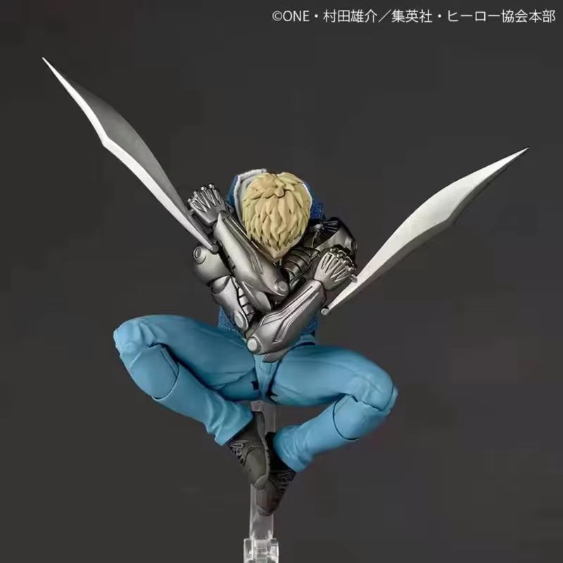 Hot Ko Genos Anime Action Figures Yamaguchi One Punch Man Figurine Joint Movable Model Statue Playthings Gifts