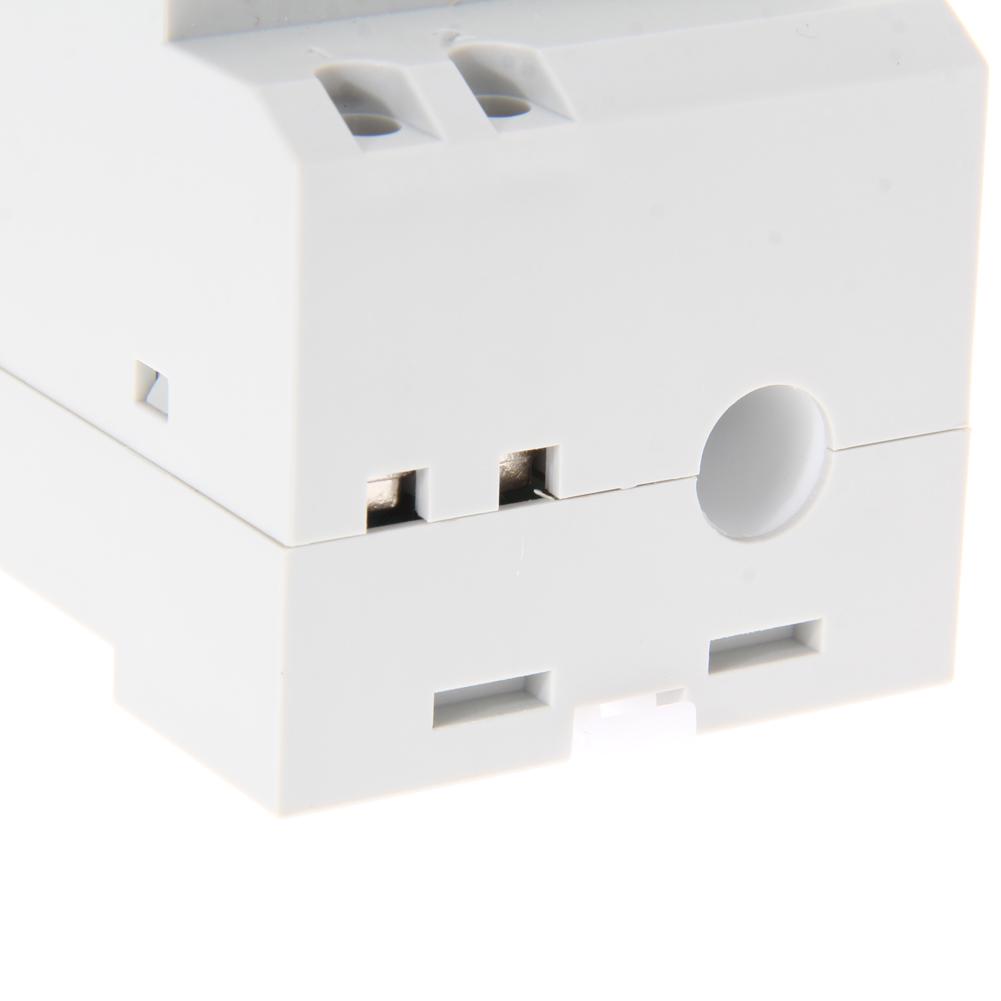 Din Rail Voltmeter Energy Voltage Current Amp Active Power Factor Time Monitor for Household Electricity Accessories
