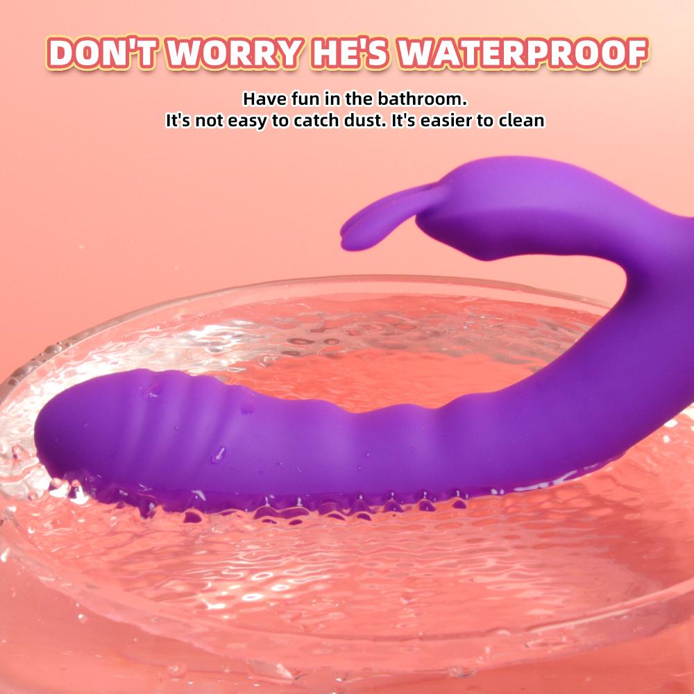 Clitoral Rabbit Vibrator Stick For Women Double Stimulators G-Spot Clitoris Massager Wand 2 In 1 Dildo Vibro Adult Sex Toys Shop