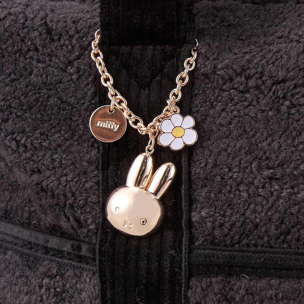 Hapitas Miffy Boa Tote Bag 6085, Large, B299, Black