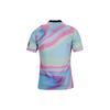 Adidas Vzor loga s písmeny Tištěný Fotbalový dres s krátkým rukávem Hráčská edice Sezóna 18-19 Cristiano Ronaldo 7 Unisexový dres Růžový Modrý EA0472