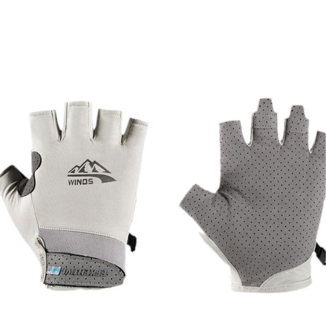 Unisex Full & Half Finger Cycling Gloves - Non-slip, Wear-resistant, Ice-cool for Outdoor Sports.